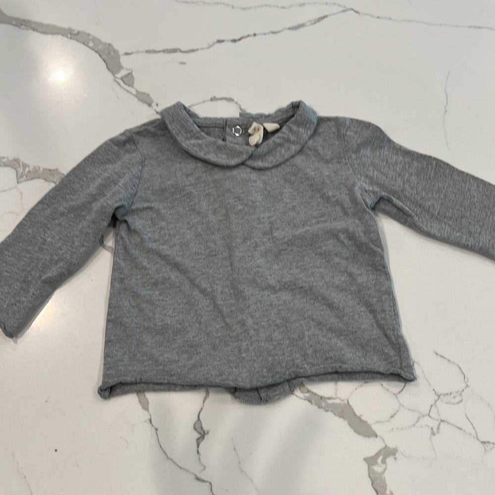 Gray Label 0-6 Mos Tee